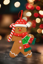 Christmas Ornament - Gingerbread Man. Wizardi Festive Decoration F07-N2-5-AEE046B