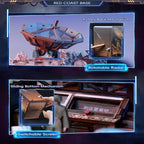 Book Nook Wizardi Miniature - Red Coast Base Roombox Kit