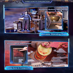 Book Nook Wizardi Miniature - Red Coast Base Roombox Kit