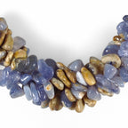 Skin On Blue Chalcedony Tumble Chips